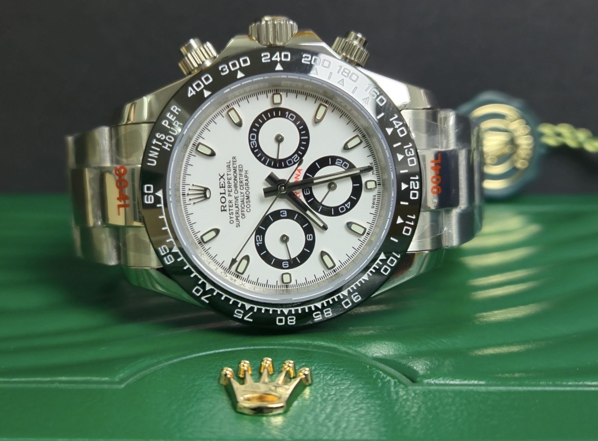 Rolex Daytona Black and White Men 41mm