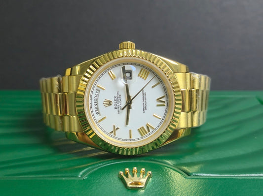 Rolex Day Date 18kt Gold Men 41mm